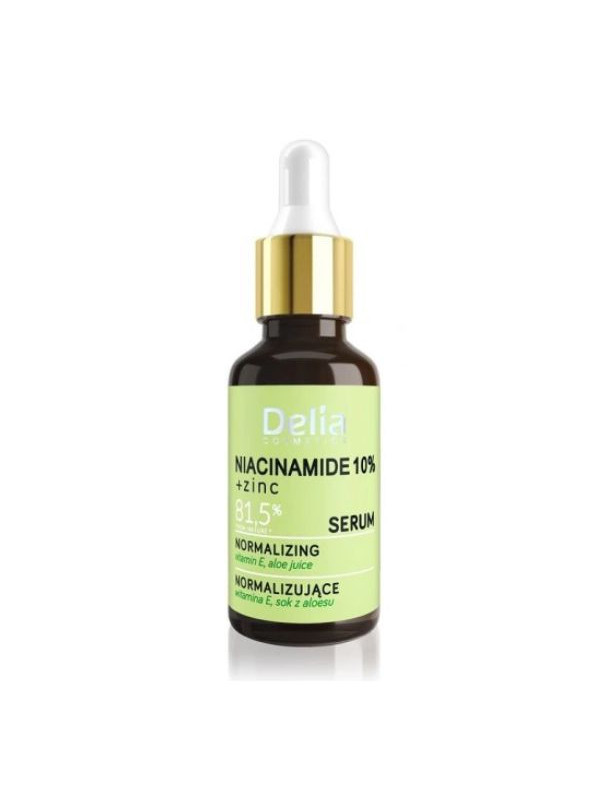 Delia Niacinamide 10% Normalizing Serum for face, neck and cleavage