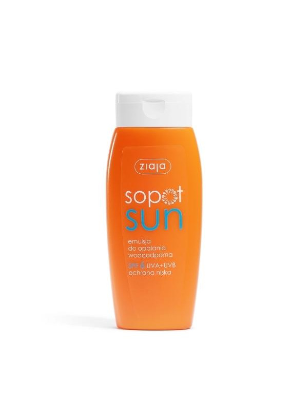 Ziaja Sopot sun emulsja do opalania SPF6 150ml