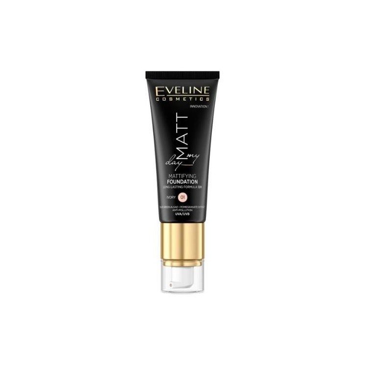 Eveline Matt My Day Matting foundation /01/ Ivory