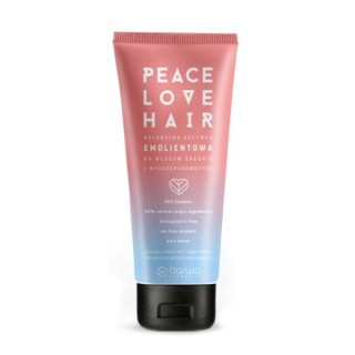 Natural Barwa Peace Love Hair Emollient conditioner for medium and high porosity hair