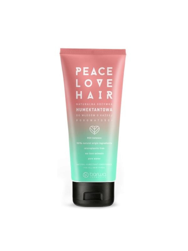 Barwa Peace Love Hair naturalna Odżywka humektantowa do włosów o każdej porowatości