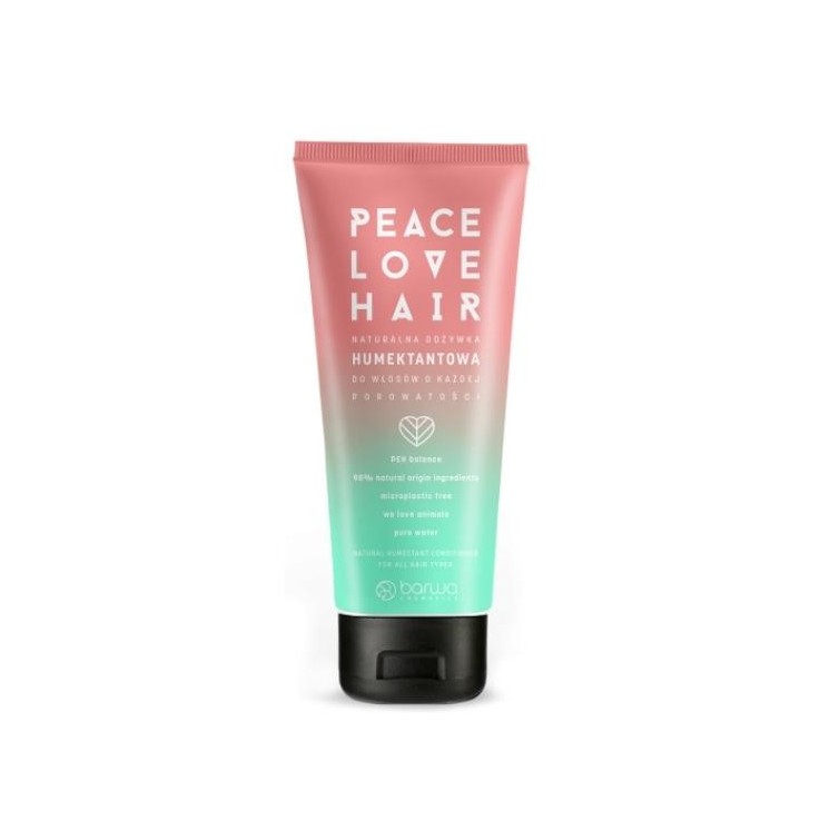 Natural Barwa Peace Love Hair Humectant conditioner for hair of any porosity