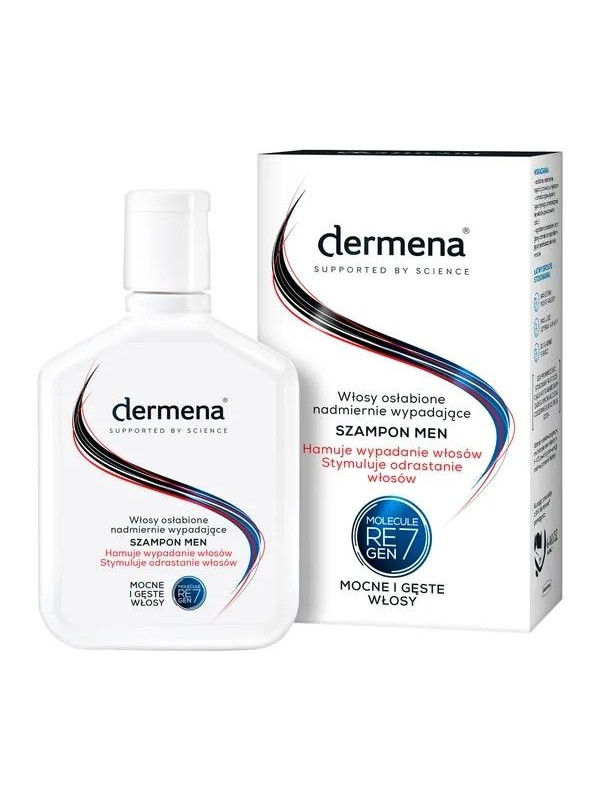 Dermena Hair Care Men Szampon hamujący wypadanie i stymulujący odrastanie włosów