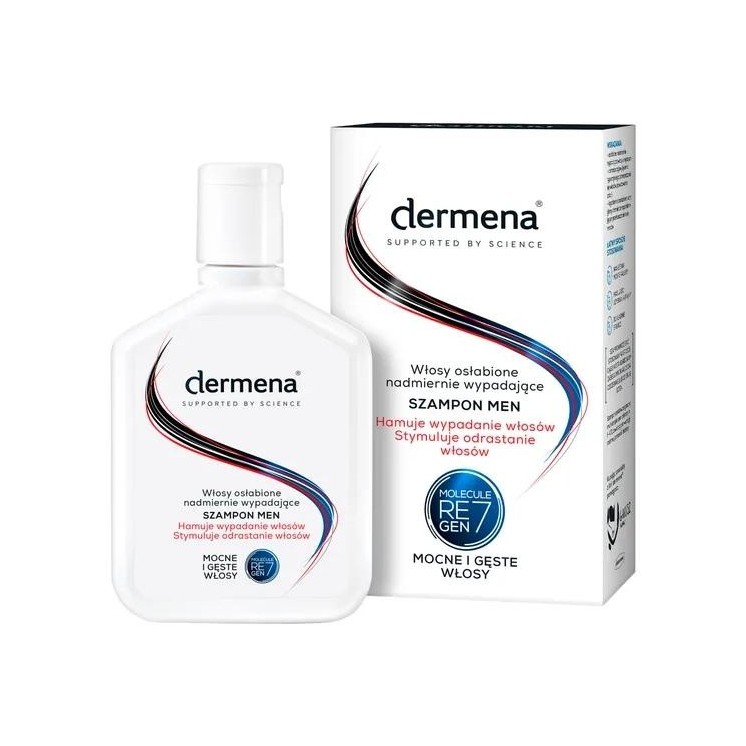 Dermena Hair Care Men Szampon hamujący wypadanie i stymulujący odrastanie włosów