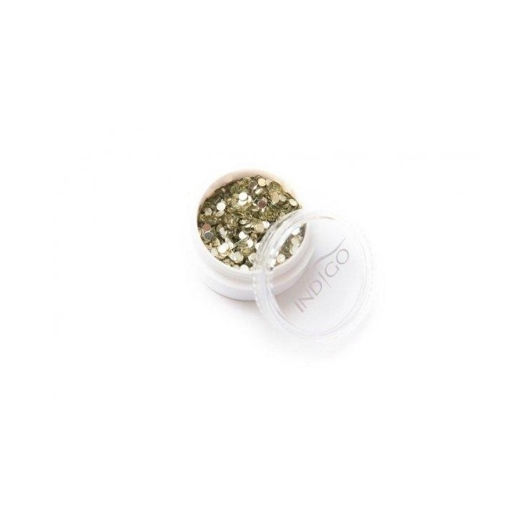 Indigo Ozdoby do stylizacji paznokci Dots 2mm Silver 2 g