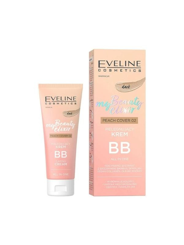 Eveline My Beauty Elixir pielęgnujący Krem do twarzy BB Dark Peach 30 ml