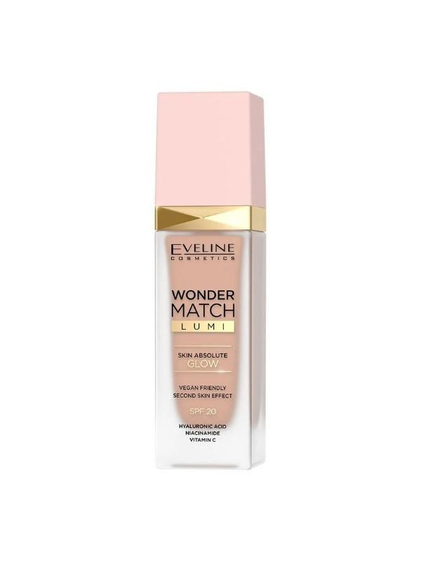 Eveline Wonder Match Lumi Podkład rozświetlający /20/ Nude 30 ml