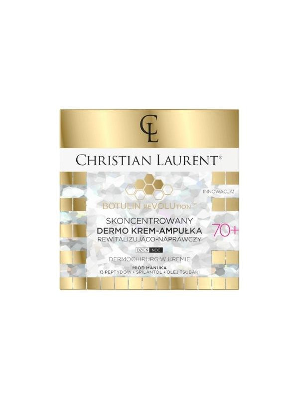 Eveline Christian Laurent 70+ concentrated dermo Cream-ampoule revitalizing and repairing 50 ml