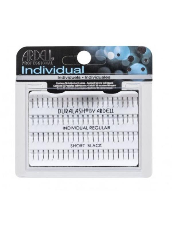 Ardell Individual Knot-Free Set of 56 eyelashes Short Black