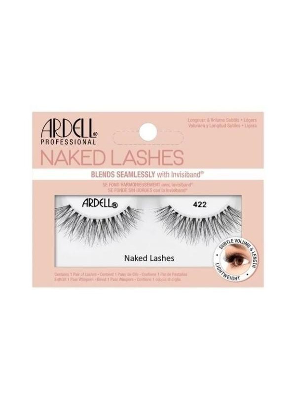 Ardell Naked Lashes Rzęsy na pasku /422/ Black 1 para