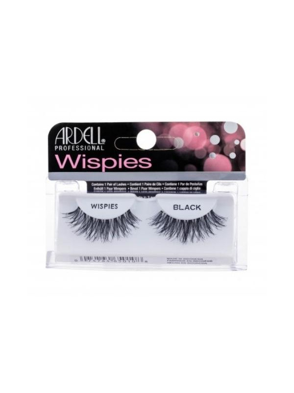 Ardell Natural Wispies Rzęsy na pasku Black 1 para