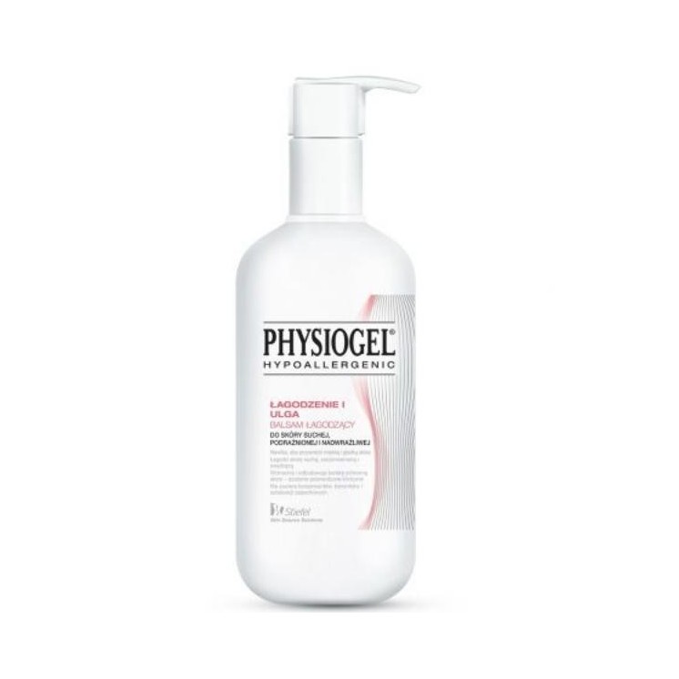 Physiogel Łagodzenie i Ulga Balsam łagodzący do skóry suchej, podrażnionej i nadwrażliwej 400 ml