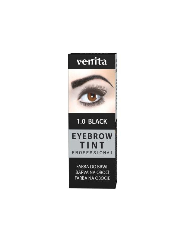 Venita Professional Powder eyebrow paint /1.0/ Black