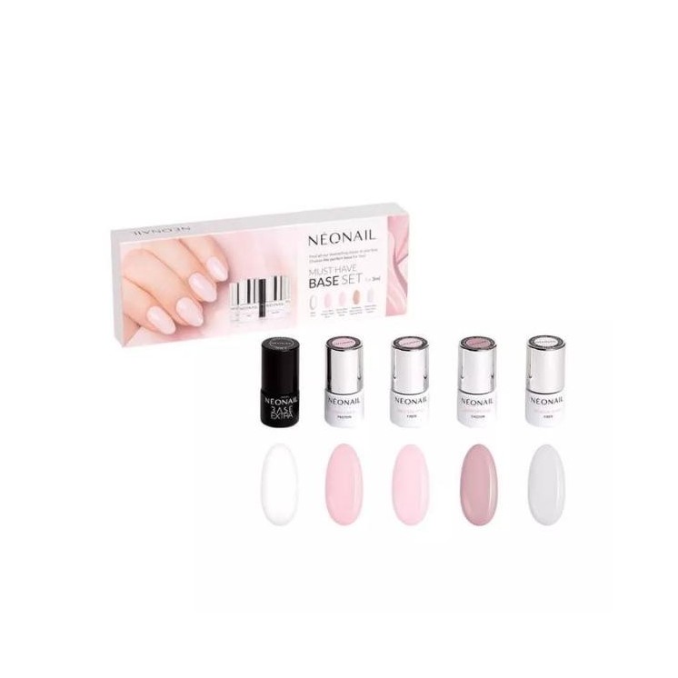 NeoNail Must Have Zestaw Baz hybrydowych 5x3 ml