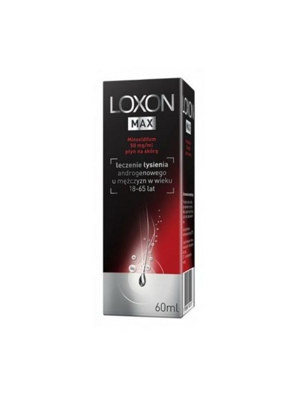 Loxon Max Płyn przeciw łysieniu dla mężczyzn 60 ml