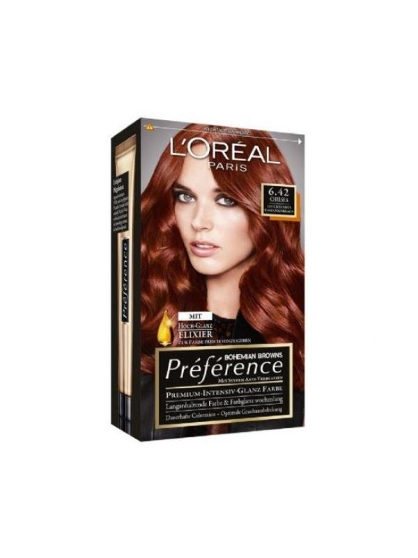 L'oreal Preference Hair dye /6.42/ Chestnut