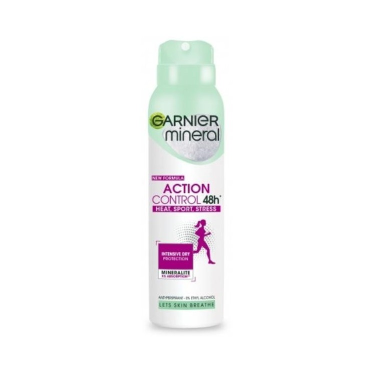 Garnier Minerals Dezodorant w spray'u Action Control 48h 150 ml