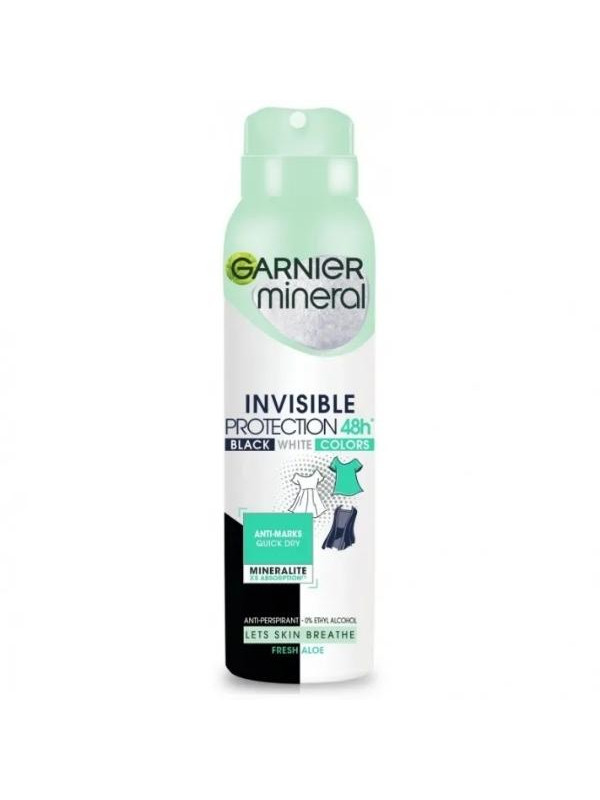 Garnier Mineral Dezodorant w spray'u Invisible Protection 48h 150 ml