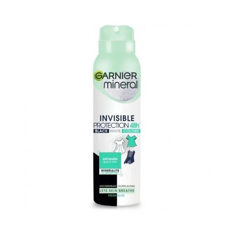 Garnier Mineral Dezodorant w spray'u Invisible Protection 48h 150 ml