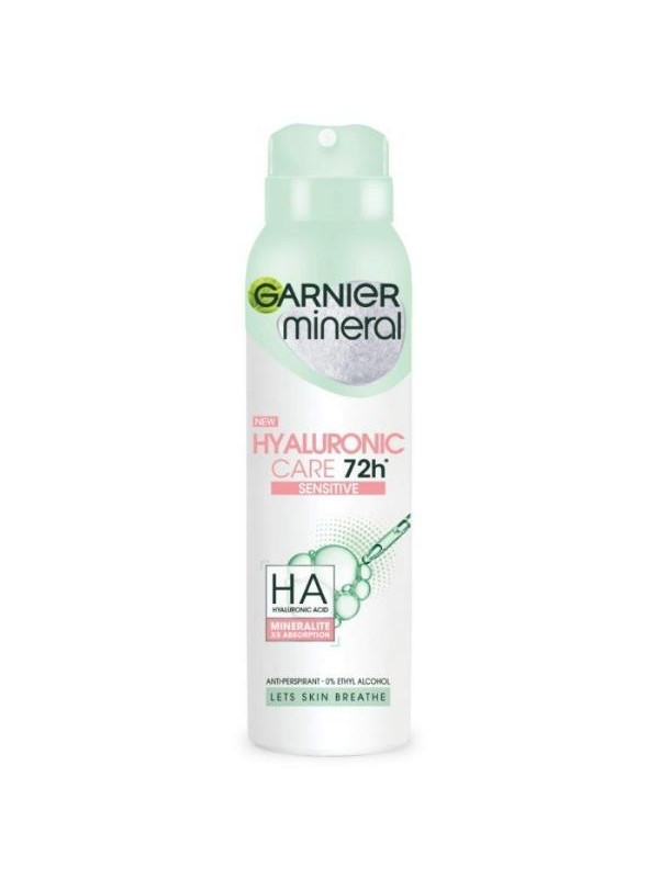 Garnier Mineral Dezodorant w spray'u Hyaluronic Care 72h 150 ml