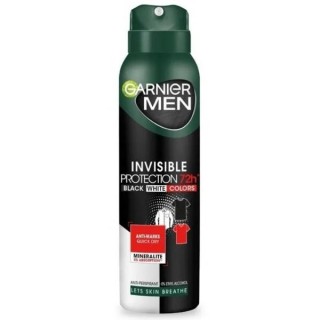 Garnier Men Dezodorant w spray'u Invisible Protection 72h 150 ml