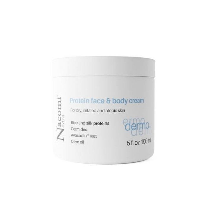 Nacomi Next Level Dermo Proteinowy Krem do twarzy i ciała 150 ml