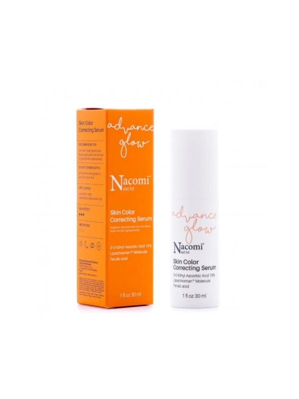 Nacomi Next Level Face Serum correcting skin colors 30 ml