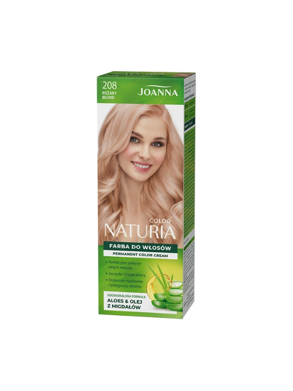 Joanna Naturia Color Hair dye /208/ Rose blond