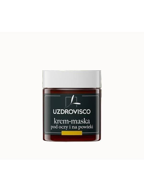 Uzdrovisco Krem-maska pod oczy i na powieki regenerujący Świetlik naparowy 25 ml