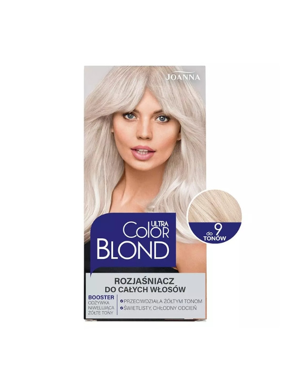 Joanna Ultra Color Blond Rozjaśniacz do całych włosów do 9 tonów