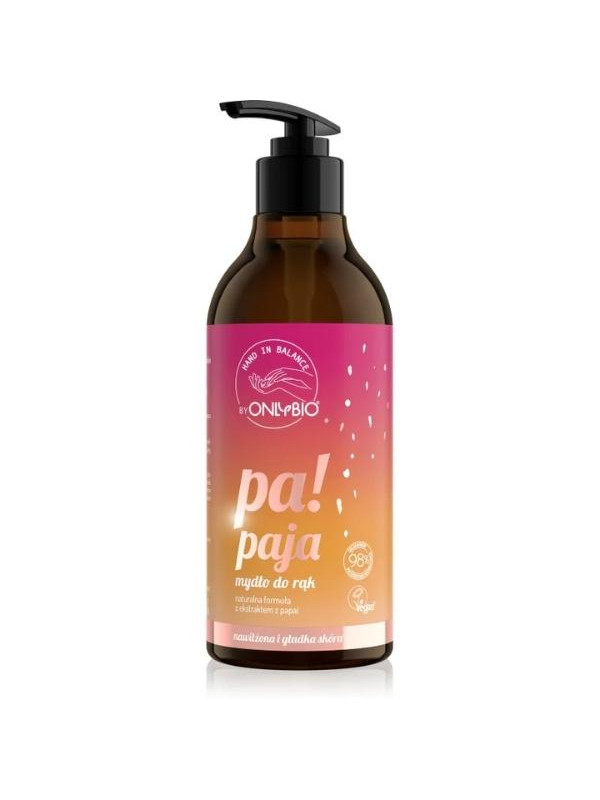 ONLYBIO Hand in Balance Papaya hand soap 500 ml