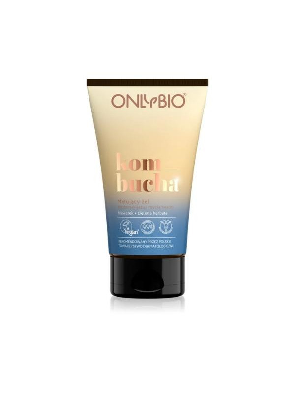 ONLYBIO Mattifying Kombucha Gel for removing makeup and washing the face 150 ml