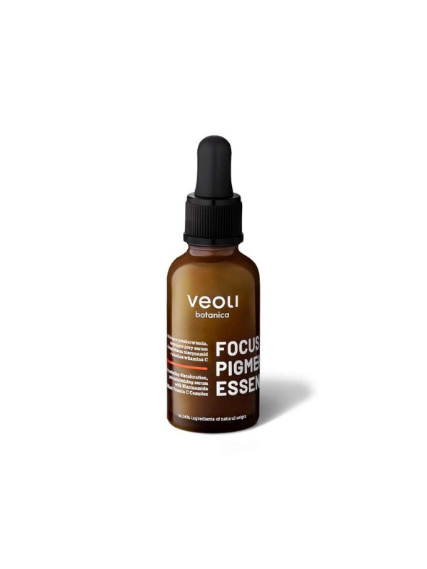 Veoli Botanica Focus Pigmentation Essence intensywnie redukujące przebarwienia i zwężające pory Serum Niacynamid & Witamina C 30