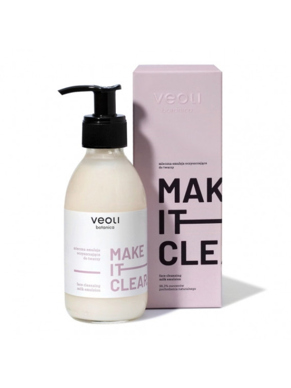 Veoli Botanica Make It Clear milky cleansing face emulsion 200 ml