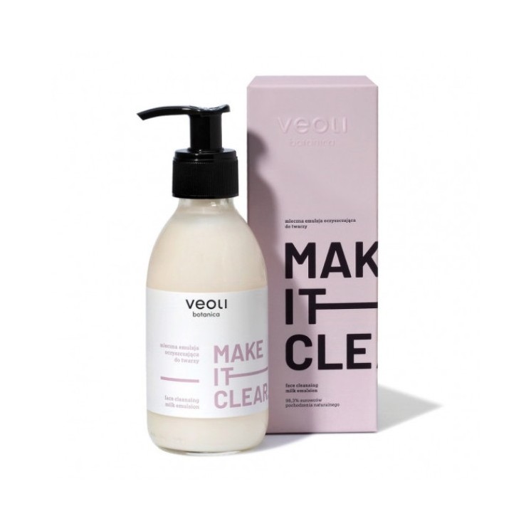 Veoli Botanica Make It Clear milky cleansing face emulsion 200 ml