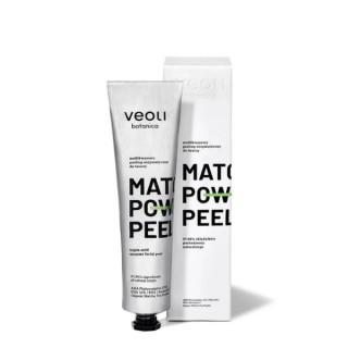 Veoli Botanica Matcha Power Peel multikwasowy Peeling enzymatyczny do twarzy 75 ml