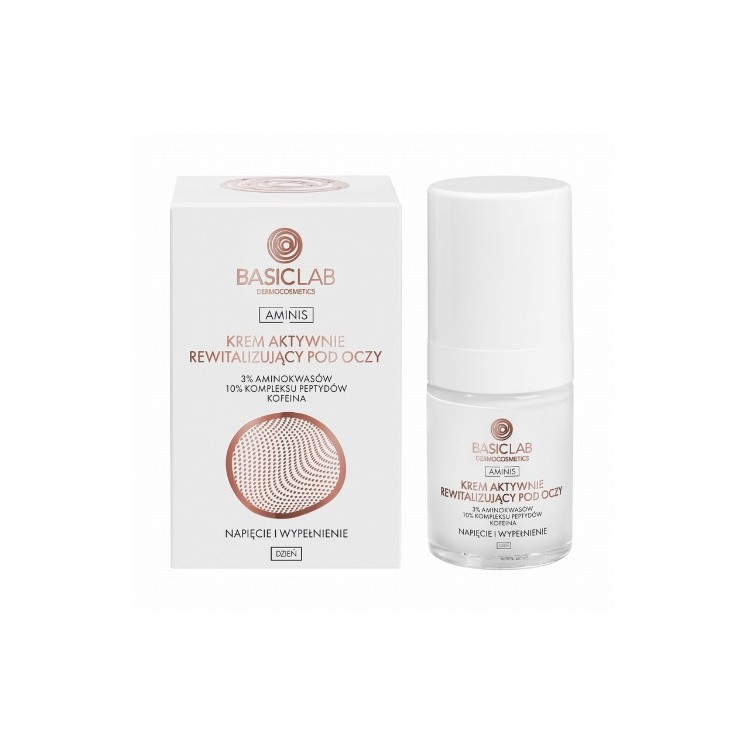 BasicLab Aminis Actively revitalizing day cream with 3% amino acids 18 ml