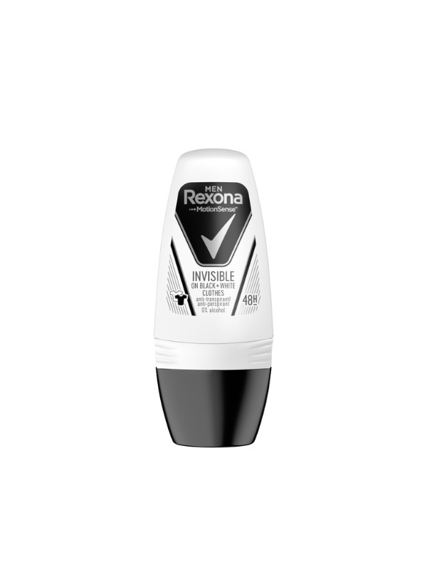 Rexona Roll on Invisible Black & White Men 50 ml