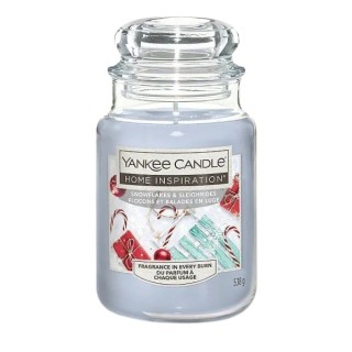 Yankee Candle Świeca zapachowa Snowflakes & Sleighrides 538 g