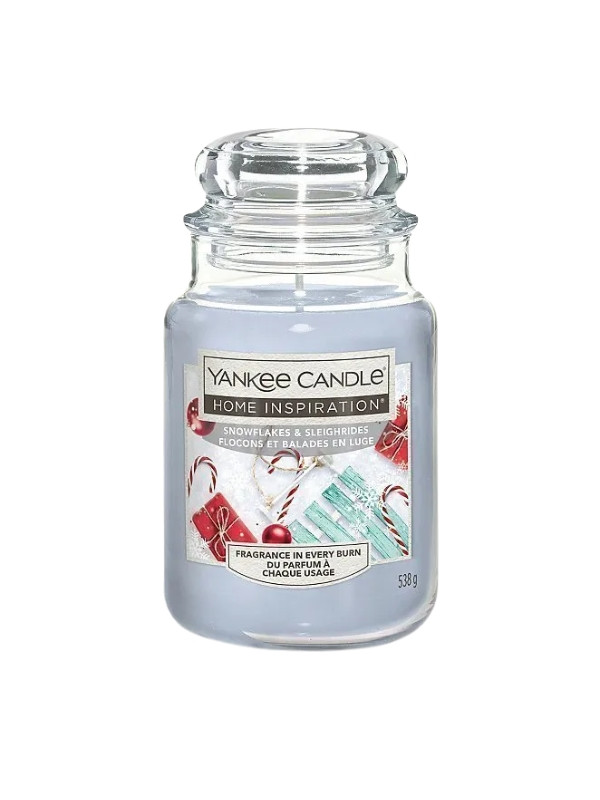 Yankee Candle Świeca zapachowa Snowflakes & Sleighrides 538 g