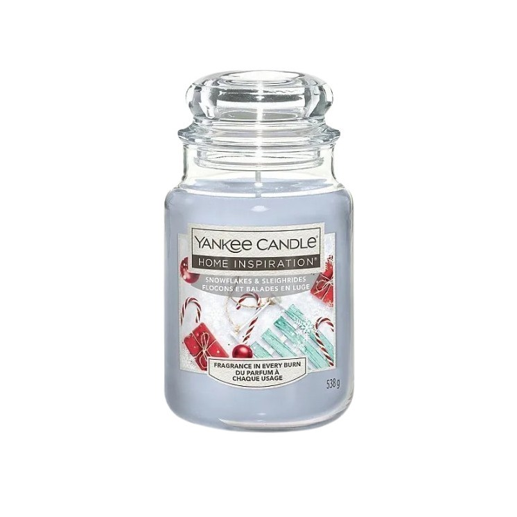 Yankee Candle Świeca zapachowa Snowflakes & Sleighrides 538 g