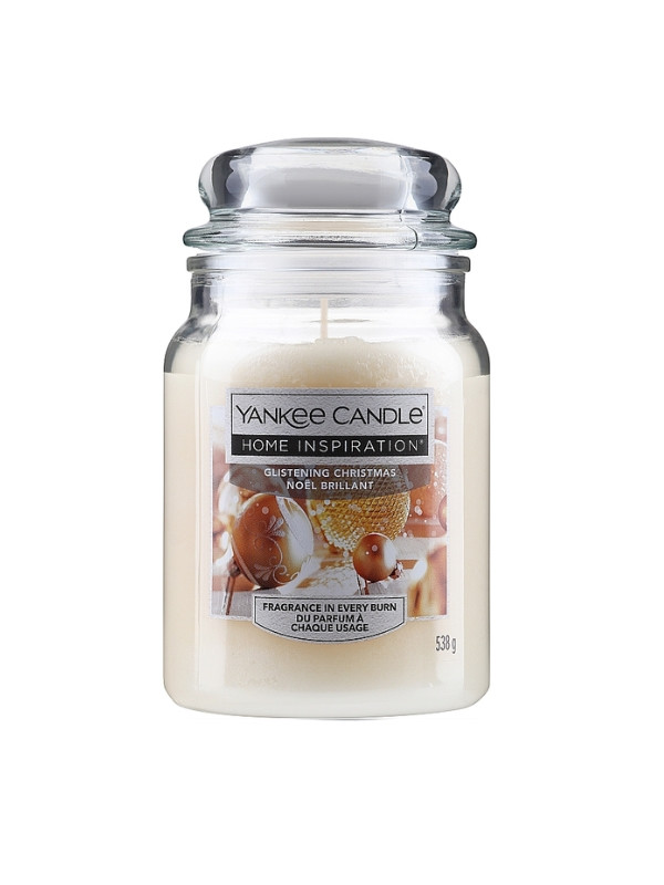 Yankee Candle Świeca zapachowa Glistening Christmas 538 g