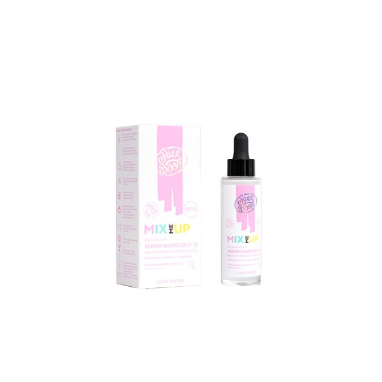 FaceBoom Mix Me Up kolagenowe Serum-Booster 3 Prawdziwy Fenomen 30 ml