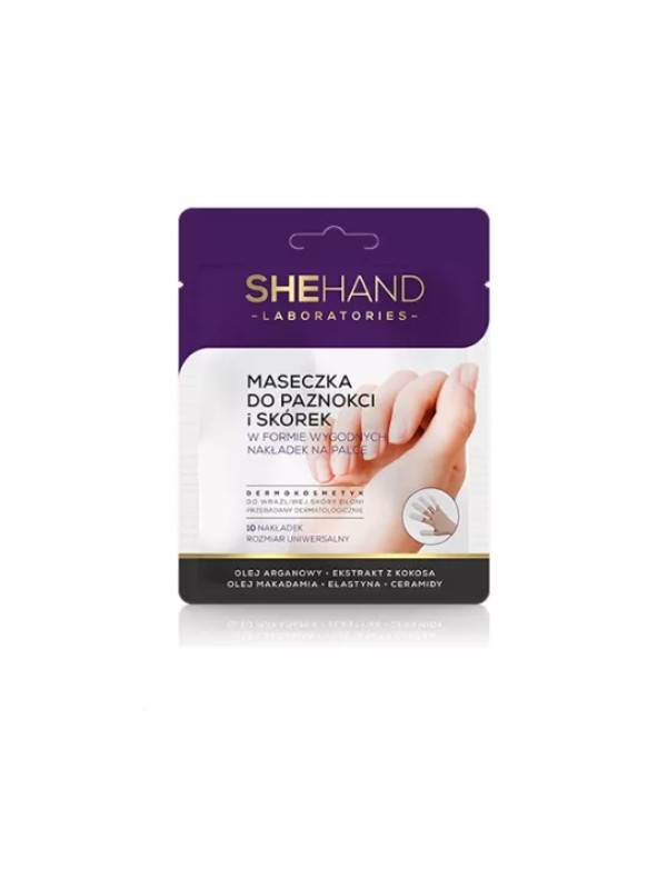 SheHand Mask for nails and cuticles in the form of overlays for fingers 10 pieces