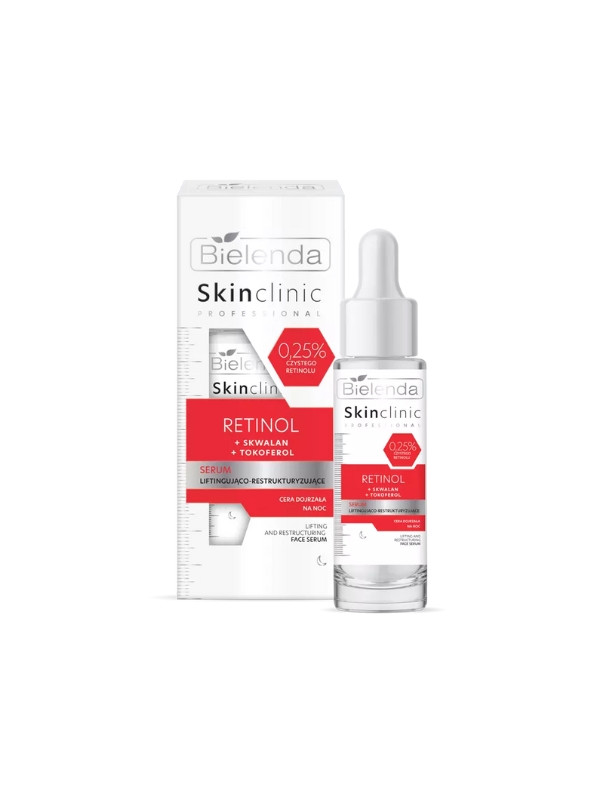 Bielenda Skin Clinic Professional Retinol Ligting and restructuring Serum 30 ml