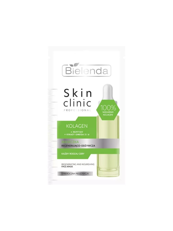 Bielenda Skin Clinic Professional Collagen Regenerating and nourishing mask 8 g