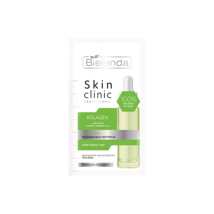 Bielenda Skin Clinic Professional Kolagen Maseczka regenerująco-odżywcza 8 g
