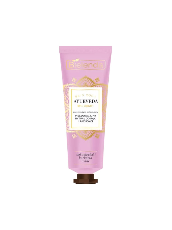 Bielenda Ayurveda Skin Yoga Spa Cream Caring Ritual for hands and nails regenerating and relaxing 50 ml