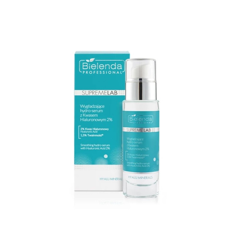 Bielenda Professional SUPREMELAB Hyalu Minerals wygładzające Hydro-Serum z Kwasem Hialuronowym 2% 30 ml