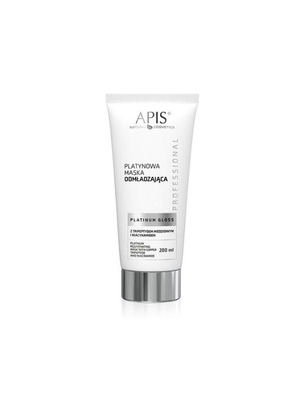 Apis Platinum Gloss Platinum Rejuvenating Mask with Copper Tripeptide and Niacinamide 200 ml